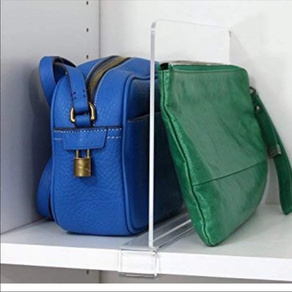 Storage & Organization 7 Clear Acrylic Shelf Dividers Poshmark